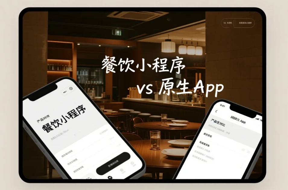 餐飲小程序vs原生App,如何選擇?